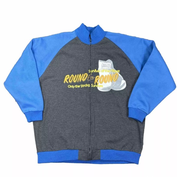 Marithe Francois Girbaud Full Zip Sweatshirt Two Tone Round For Round Men’s 3XL - Picture 1 of 15